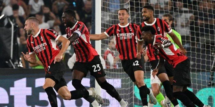 Hasil Lazio vs AC Milan: Skor 2-2