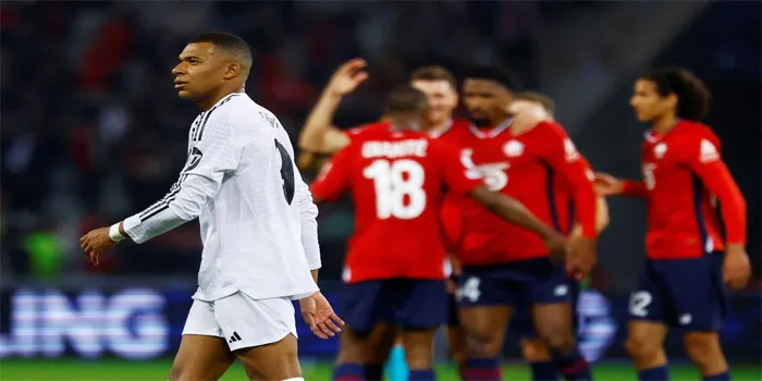 Kekalahan Mengejutkan, Real Madrid Tumbang di Tangan Lille